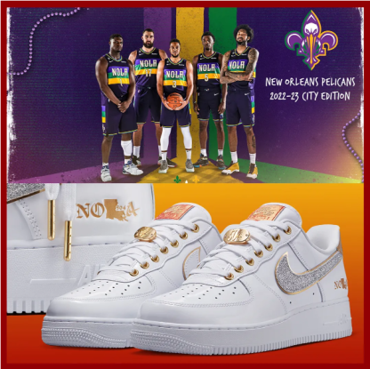 ★日本未発売★海外限定★NIKE AIR FORCE 1 LOW NOLA◆正規品◆